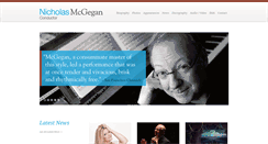 Desktop Screenshot of nicholasmcgegan.com